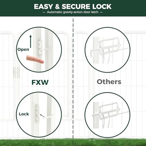 FXW Rollick Dog Playpen, Yard & RV Camping, 16 Panels - Image 4