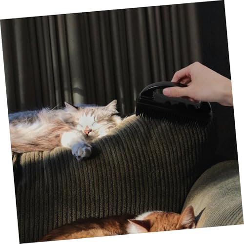 Black Silicone PET Hair Brush for Dogs and Cats Hair Removal - Image 5