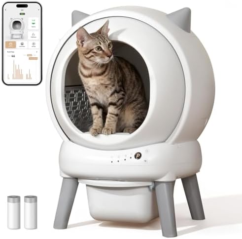 Automatic Litter Box, Self Cleaning Cat Litter Box by SMARTLIFEFORCATS