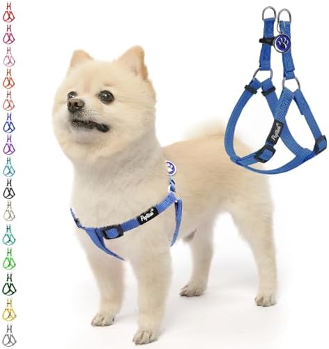 PUPTECK No Pull Dog Harness Small Sized Step-in Adjustable Puppy Vest by PUPTECK
