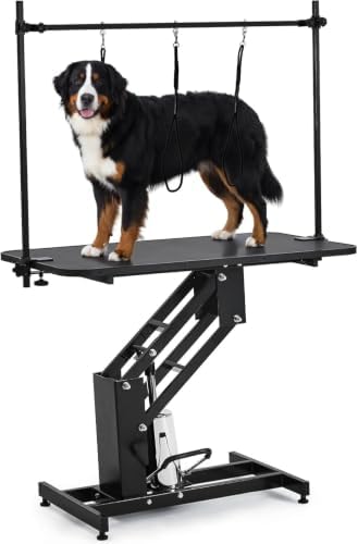 Garvee 43.3" Hydraulic Dog Grooming Table by Garvee
