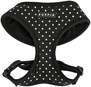 Puppia Dotty Dog Harness Over-the-Head No Pull No Choke Walking Training by PUPPIA