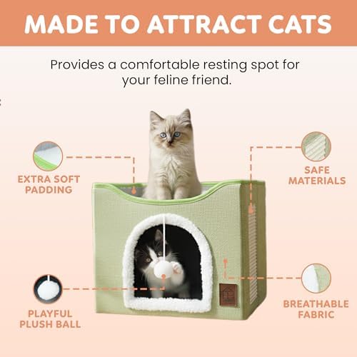 EverBrightly Cat Condo Bed | Foldable Pet Cave - Image 5