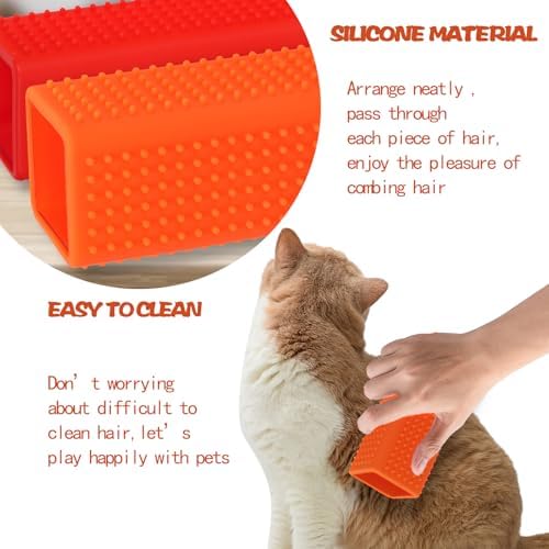 2pcs Pet Dog Cat Hair Remover, Pet Hair Removal Tool, Car Carpet Cleaner - Image 5