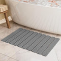 Foldable Stone Bath Mat, Diatomaceous Earth Stone Drying Mats by SummerKiss