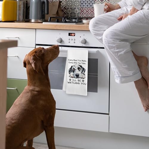 Funny Dalmatian Dog Kitchen Towels Accessories Ornament Decor, Dalmatian Dog - Image 5