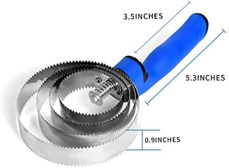 BOTH WINNERS Reversible Stainless Steel Curry Comb - Image 3