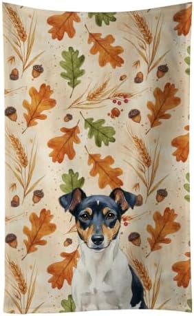 Caroline's Treasures Rat Terrier Dogs Kitchen Towel 15x25 in by CarolinesTreasures