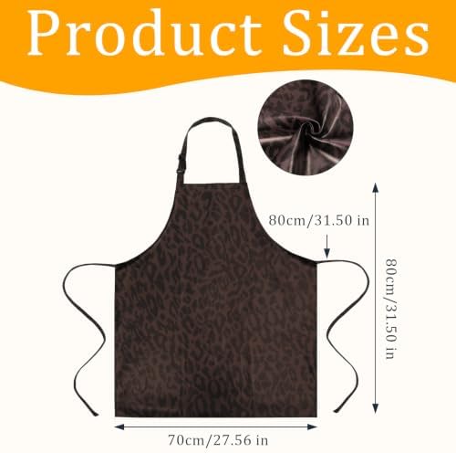 Hair Stylist Apron Waterproof Faux Leather Salon Aprons - Image 2