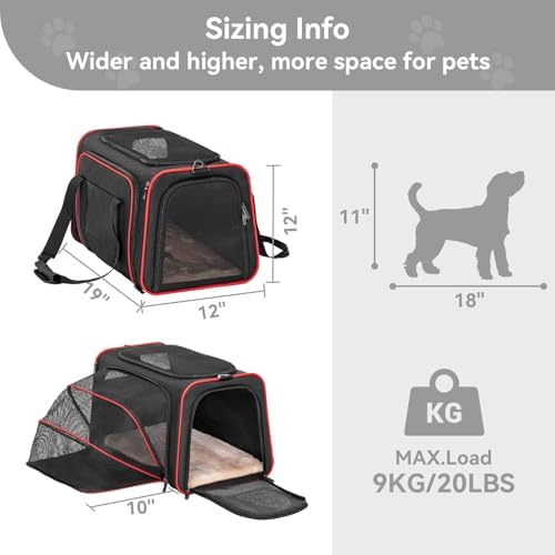 Petsfit Large Expandable Cat Carrier - Image 2