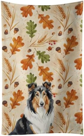 Caroline's Treasures Collie Dogs Kitchen Towel 15x25 in by CarolinesTreasures