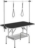 Yaheetech 45-inch Large Heavy Duty Pet Dog Grooming Table W/Adjustable Overhead by Yaheetech