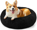 28in Large Dog Bed, Calming Donut Bed by Hoewina