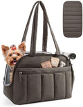 BAGSMART Dog Purse Carrier for Small Dogs Up to 13lbs Puppy Travel Tote Bag by BAGSMART