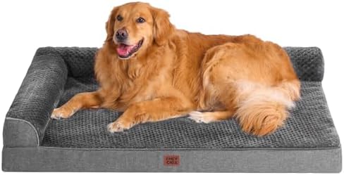 EHEYCIGA Extra Large Dog Bed Othorpedic, Memory Foam XL Dog Bed by EHEYCIGA
