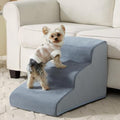 LEXTRO Dog Stairs for Small Dogs, 3-Steps Dog Ramp for Bed and Couch, Pet Stairs by LEXTRO