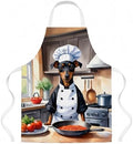 Caroline's Treasures Manchester Terrier The Chef Apron Cooking Kitchen Server by CarolinesTreasures