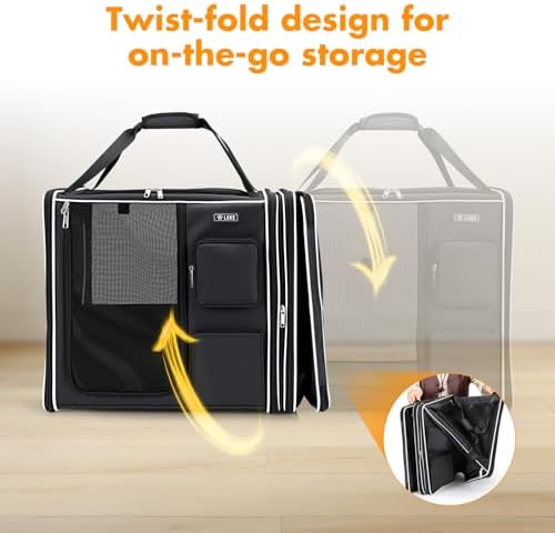 Lekereise Large Cat Carrier Soft Sided, Large cat Travel Carrier - Image 2