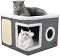 Cat Beds for Indoor Cats, Large Cat Cave Bed by Unknown