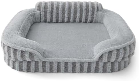 LE SURE Cute Cozy High Back Orthopedic XL Dog Bed - Image 4