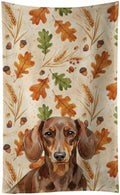 Caroline's Treasures Dachshund Dogs Kitchen Towel 15x25 in by CarolinesTreasures