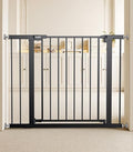 29.5-40.5" Baby Gate for Stairs, Dog Gate for Doorways, Walk Thru Auto Close by PLZOIT-Baby