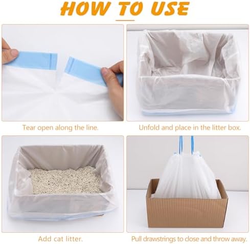 120 Cat Litter Bags Compatible - Image 6