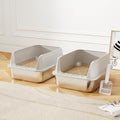 Premium Stainless Steel Cat Litter Box by FYLICA