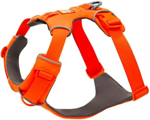 Ruffwear, Front Range Dog Chest Harness, Blaze Orange by RuffwearInc