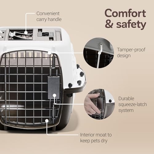 Petmate Two Door Plastic Pet Kennel - Image 4