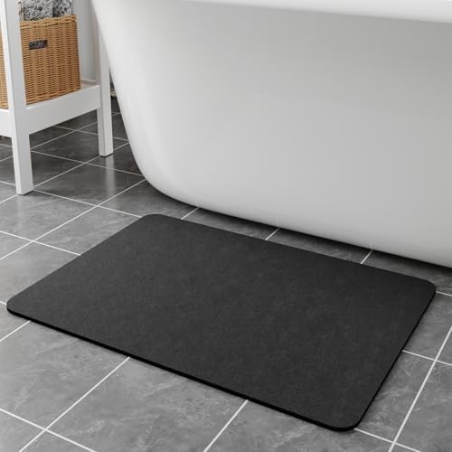 Bath Rugs 24x17-Diatomaceous Earth Stone Bath Mats by Earcu