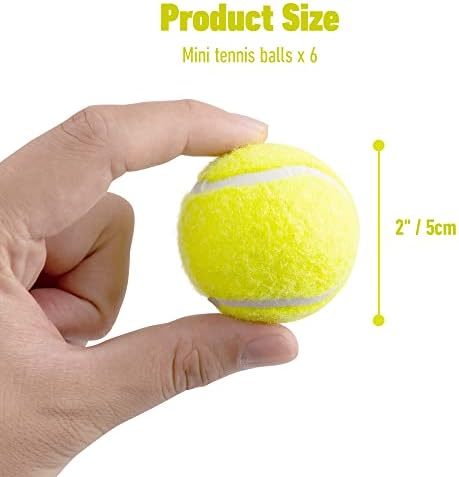 PetPrime 6PCS 2" Tennis Balls, Suitable - Image 3