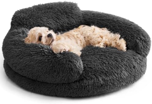 EHEYCIGA 26" Calming Donut Dog Bed by EHEYCIGA