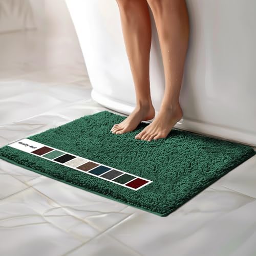 Muddy Mat® | Chenille Bathroom Rugs Quick Dry Microfiber Mats Non Slip Washable by MuddyMat%C2%AE