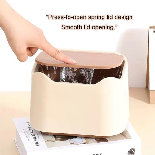 Cat Litter Trash Can Mini Countertop Trash - Image 4