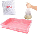 50 Pcs Disposable Rabbit Cage Liner Quick Cleanup Litter Box Liners Bags by Unknown