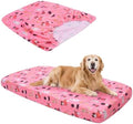 Replacement Dog Bed Covers Elastic Edged Washable 52" x 28" x 6" by Hoopttay