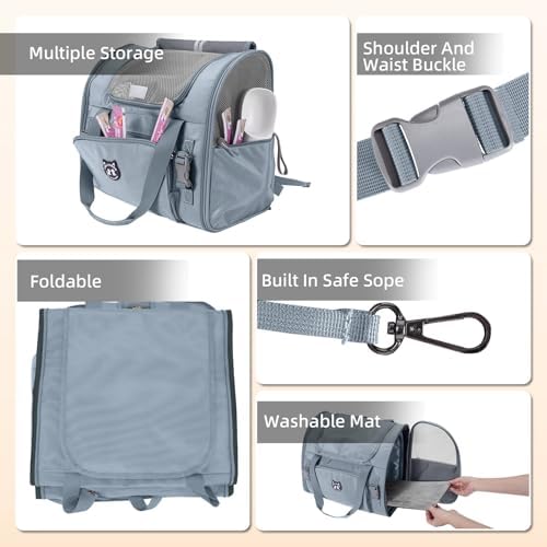 Lollimeow Expandable Large Cat Carrier Backpack, Supports up to 22 lbs - Image 6