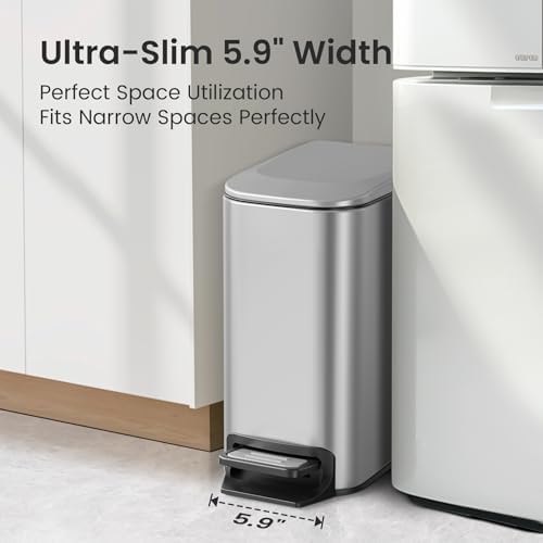 Cesun Small Bathroom Trash Can - Image 2