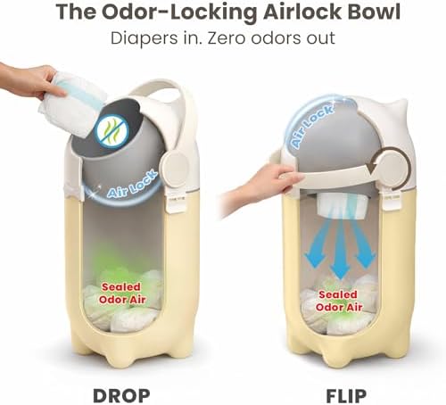 iTouchless Odor-Locking Diaper Pail - Image 3