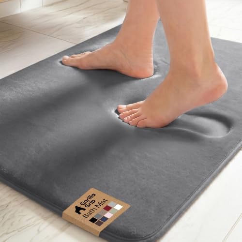 GORILLA GRIP® Memory Foam Bath Rug by GorillaGrip