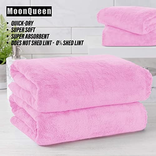 MOONQUEEN 2 Pack Premium Bath Towel Set - Image 6