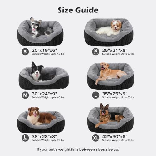 INVENHO Large Dog Beds Large Sized Dog, Washable Orthopedic Warming Soft - Image 6