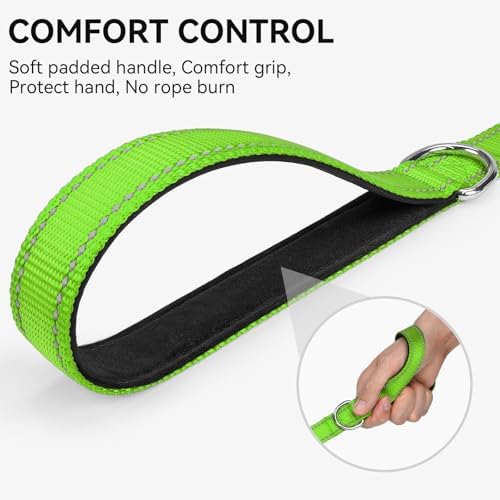 Joytale Reflective Dog Leash for Medium & Large Dogs, 5 FT x 1" - Image 3