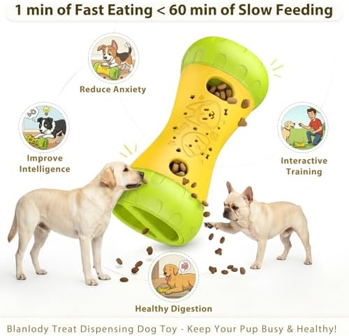 Treat Dispensing Dog Puzzle Toy, Interactive Dog Toys - Image 2