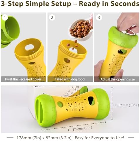 Treat Dispensing Dog Puzzle Toy, Interactive Dog Toys - Image 6