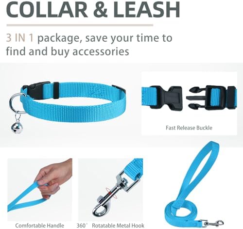PUPTECK Dog Harness, Collar and Leash Set No Pull - Image 4