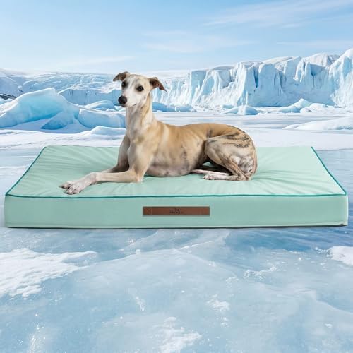 Cooling Dog Beds Large Sized Dog, Extra Large Comfy Flat Puppy Beds by blunique