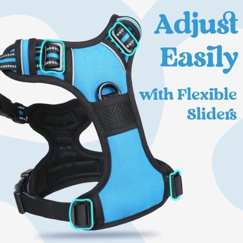 rabbitgoo Dog Harness Medium Sized, Updated Easy On & Off - Image 4