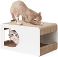 EHEYCIGA Cardboard Cat Scratcher House, 20-Inch Cat Scratch pad by EHEYCIGA